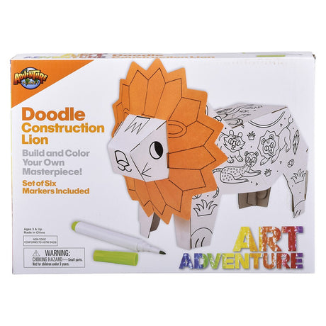 Lion Doodle Construct Set