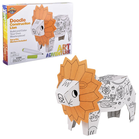 Lion Doodle Construct Set