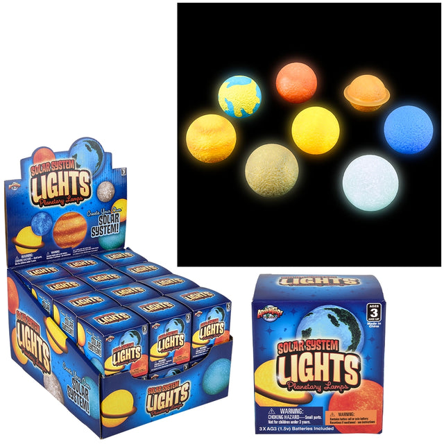 Solar System Lights (24 Ct Display)