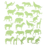 Glow In The Dark Animal Stickers (24 PC Display)