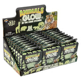 Glow In The Dark Animal Stickers (24 PC Display)