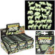Glow In The Dark Animal Stickers (24 PC Display)