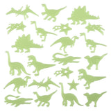 Glow In The Dark Dinosaur Stickers (24 Ct)