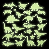 Glow In The Dark Dinosaur Stickers (24 Ct)