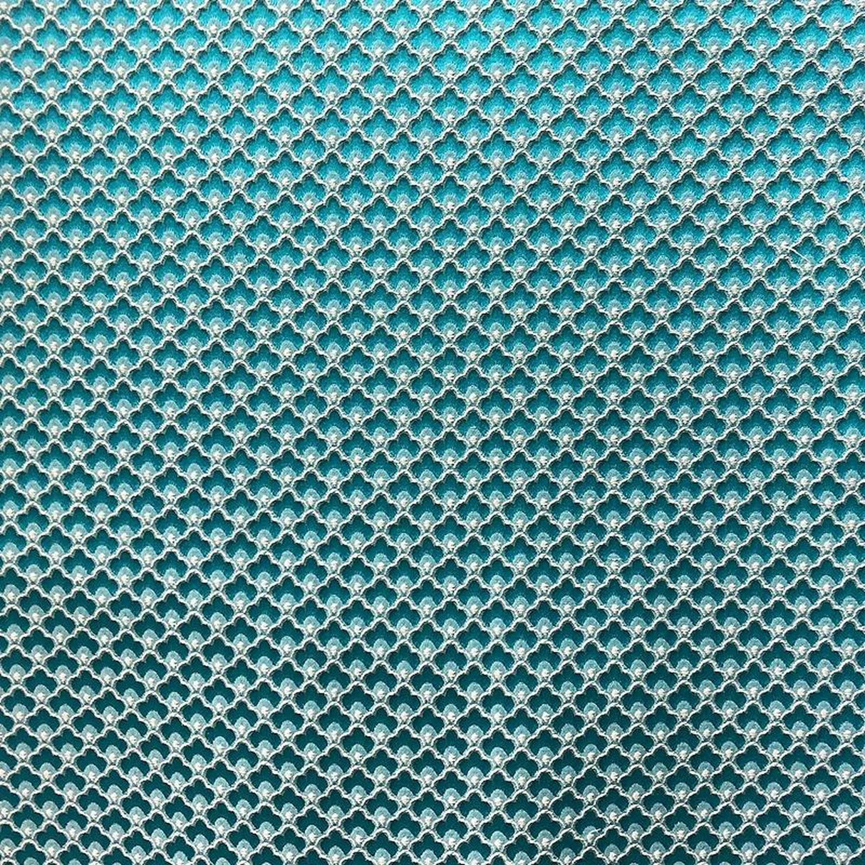 Amira Two Tone Floral Jacquard Fabric - Beige, Ivory, Silver, Teal, Ocean, Flax, 55" Width (1 Yard)