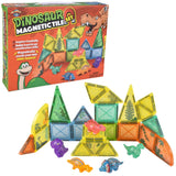 Dinosaur Magnetic Tile Set 27pc