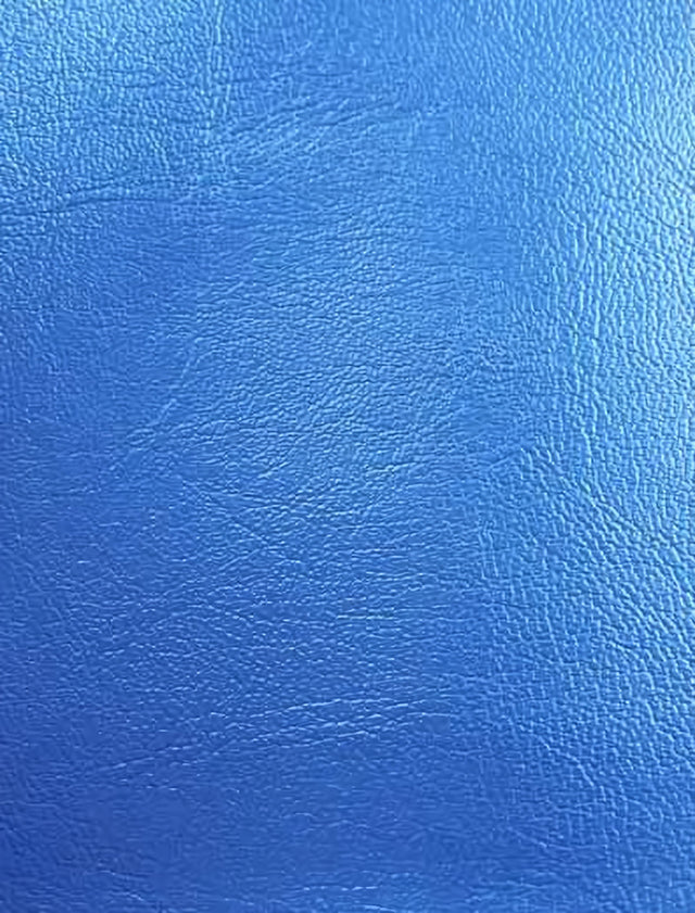 Metallic Blue Marine Vinyl Fabric Sold By The Yard