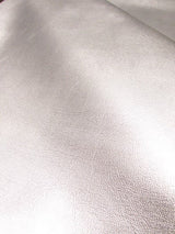 Metallic Silver Marine Vinyl Fabric Sold By The Yard