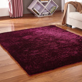 Amore Collection Polyester Area Rug Fabric - Shag, Shimmery, Vibrant Colors, 5' X 7' (1 Piece)