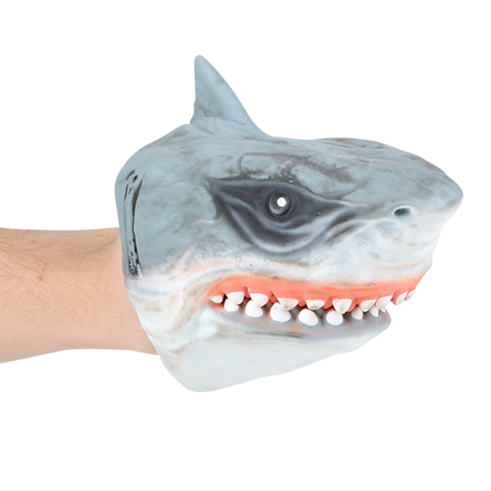 Shark Hand Puppet 5" Great White