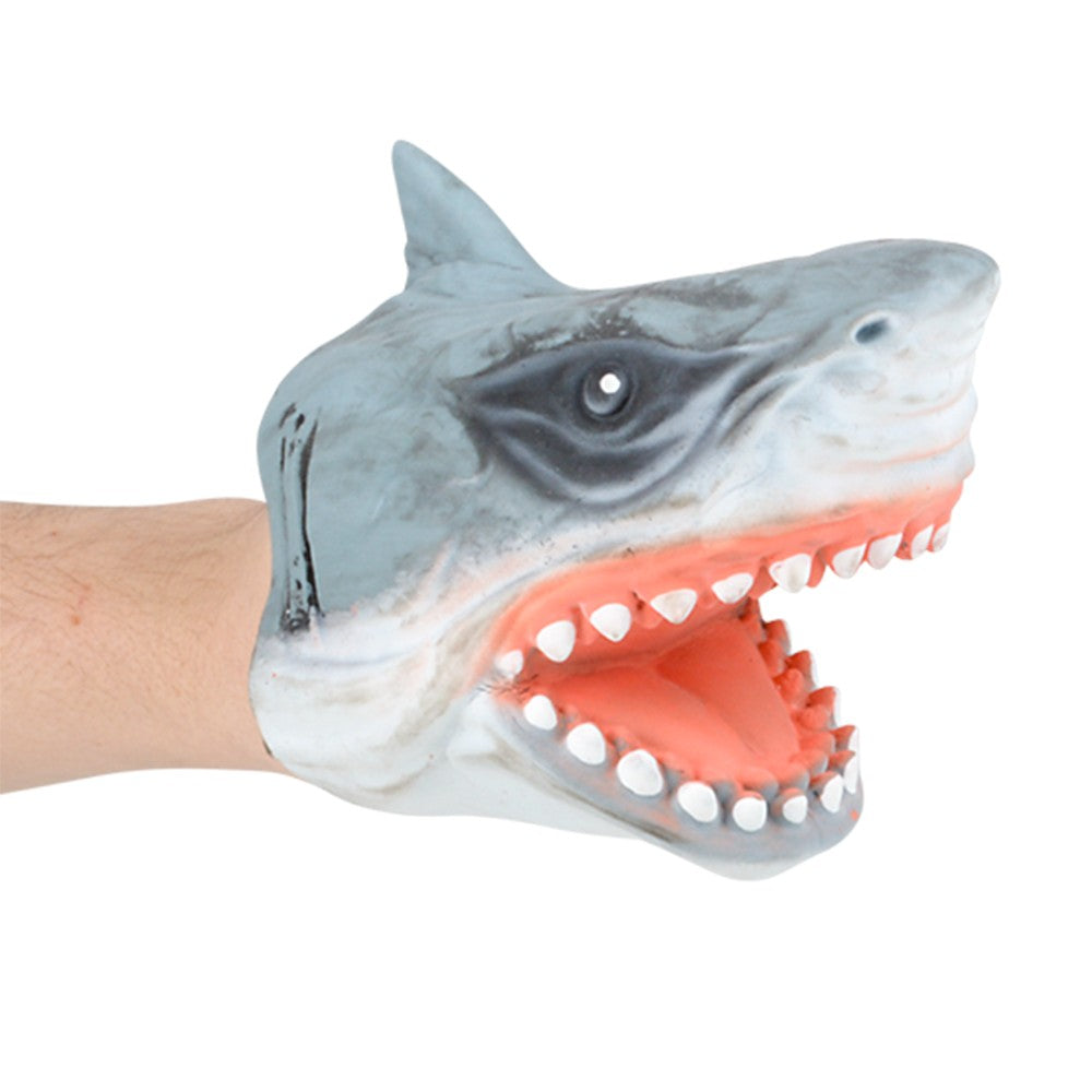 Shark Hand Puppet 5" Great White
