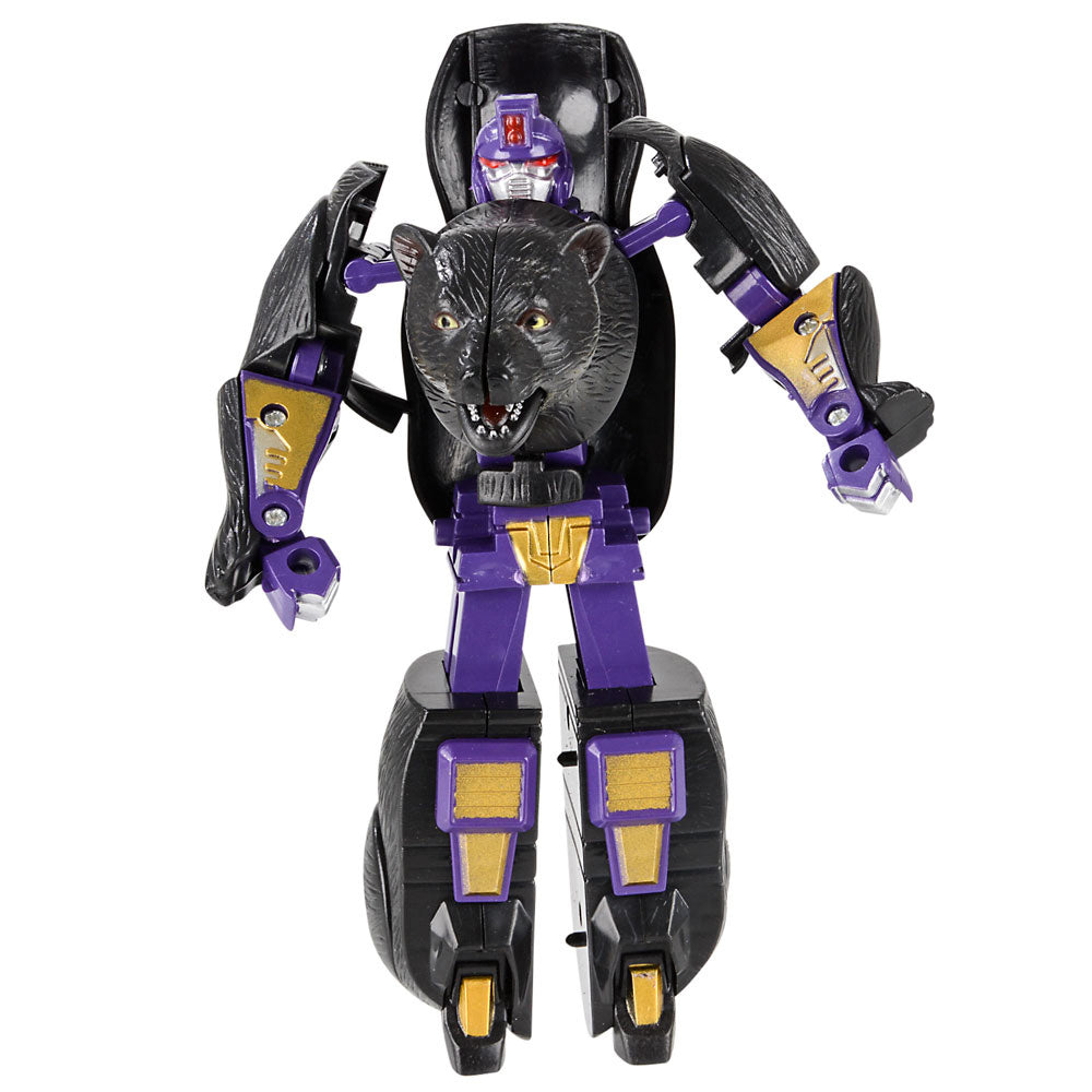 Robot Action Figure Black Bear 5"