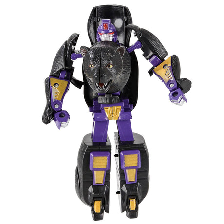 Robot Action Figure Black Bear 5"