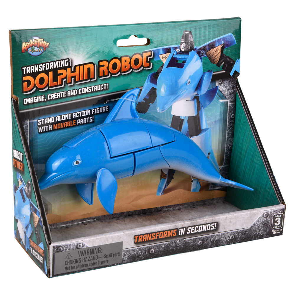 Dolphin Robot Action Figure 5"