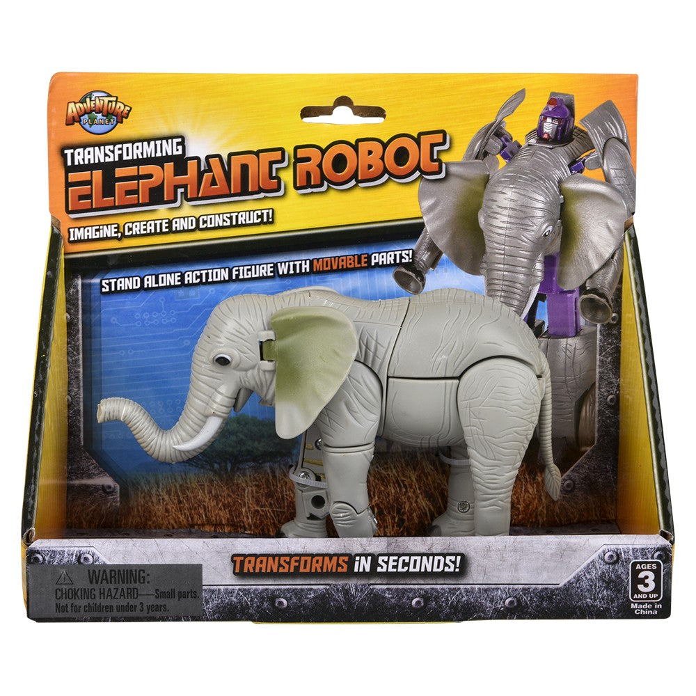 Elephant Robot Action Figure (1 PC)