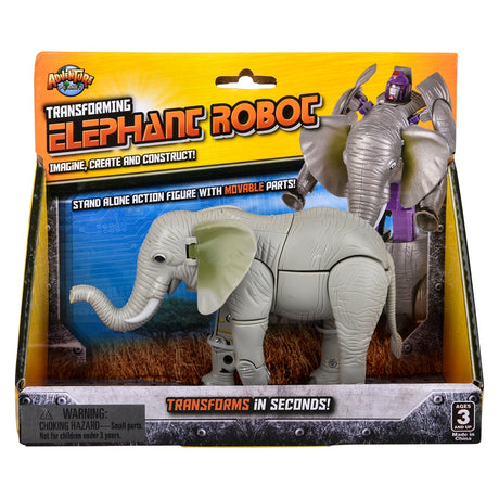 Elephant Robot Action Figure (1 PC)