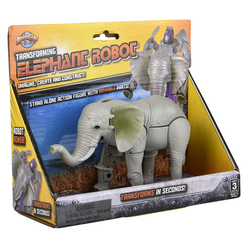 Elephant Robot Action Figure (1 PC)