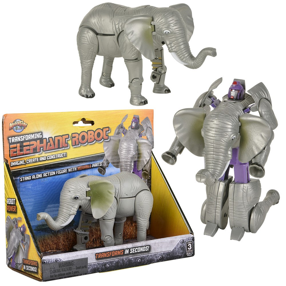 Elephant Robot Action Figure (1 PC)