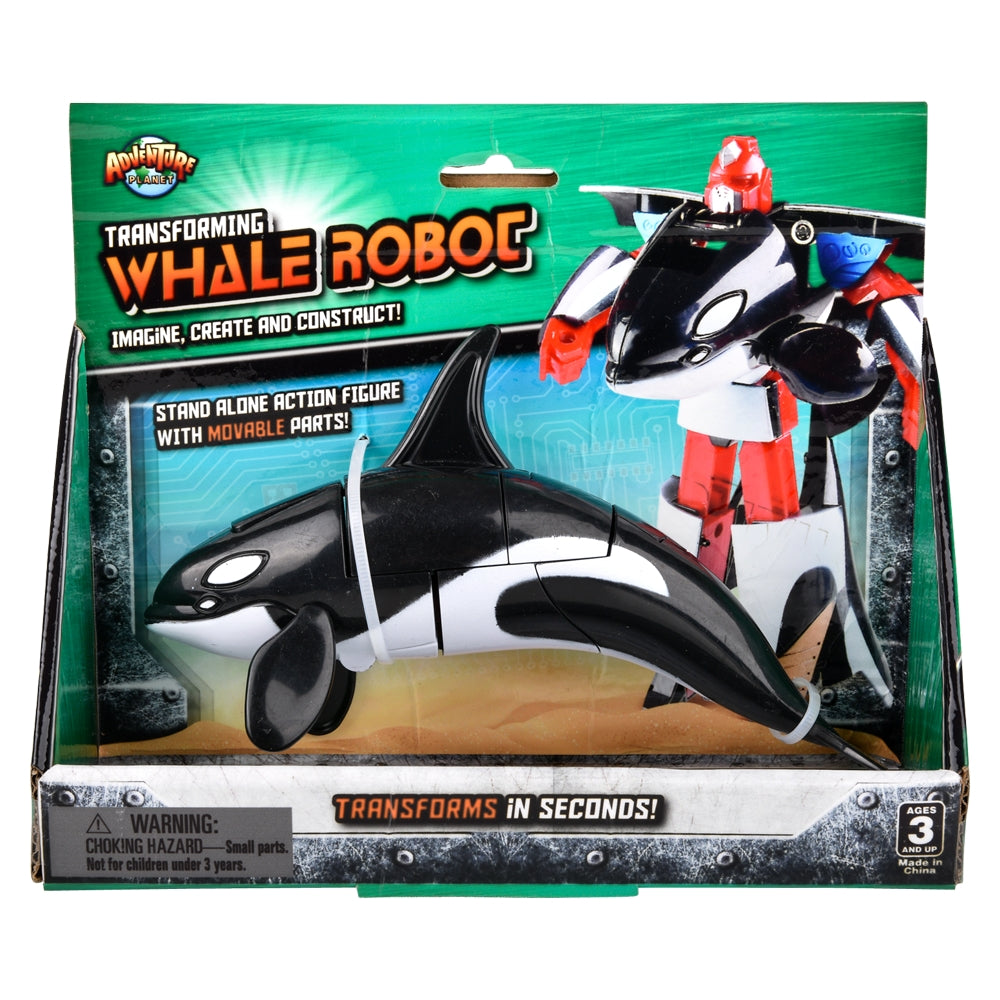 Orca Robot Action Figure