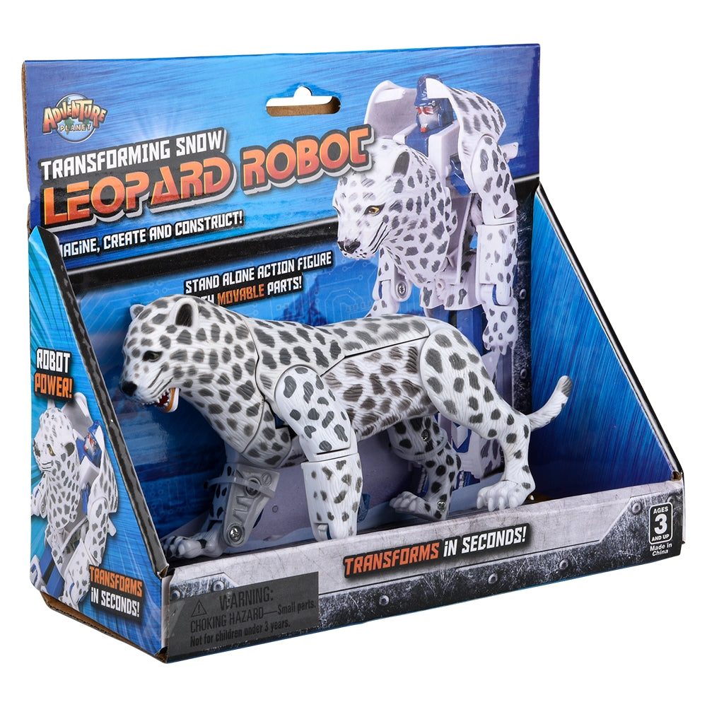 Snow Leopard Robot Action Figure