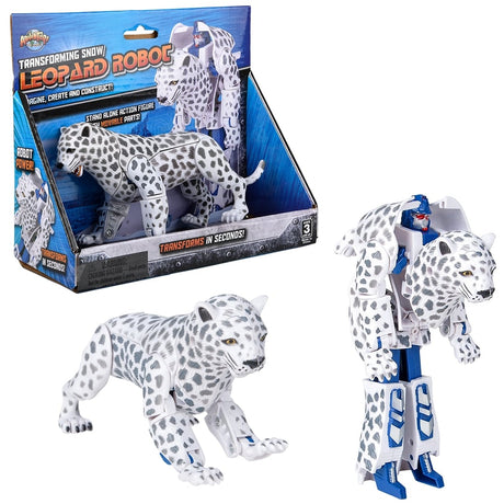 Snow Leopard Robot Action Figure