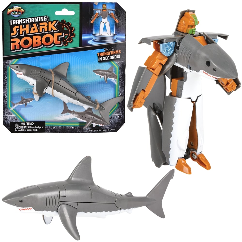 Shark Robot Action Figure (1 PC)