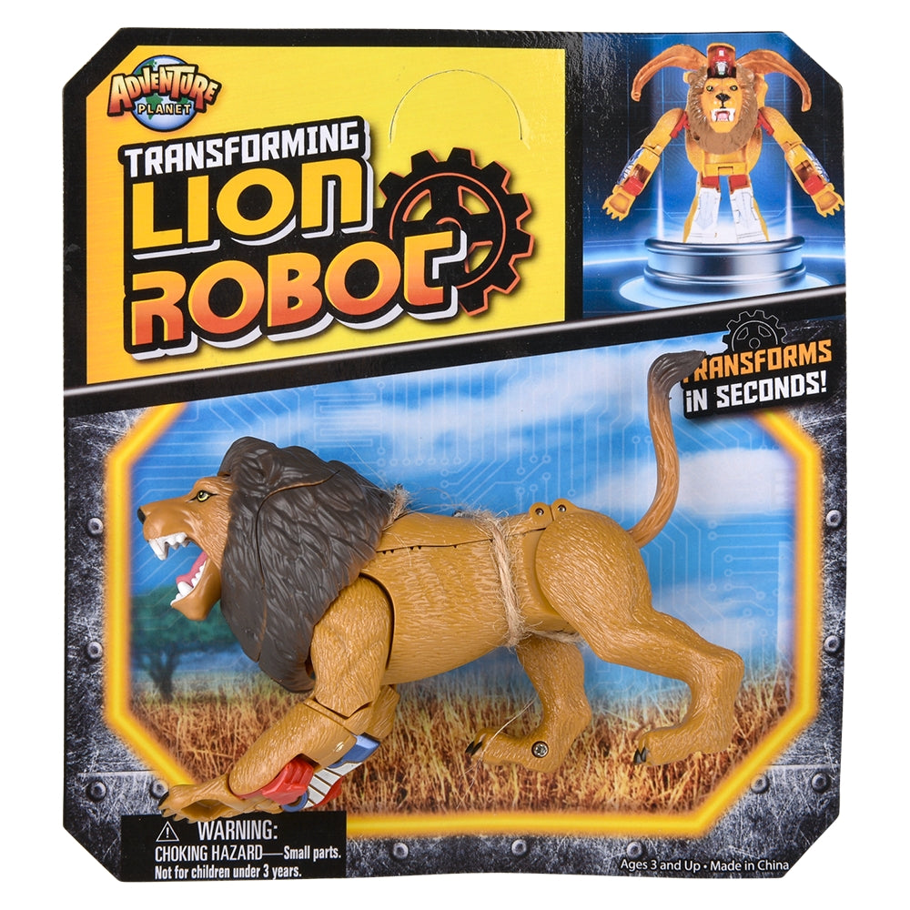 Lion Robot Action Figure