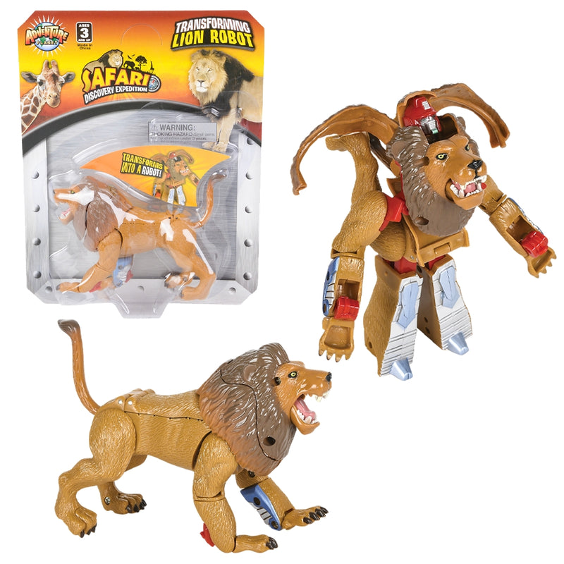 Lion Robot Action Figure