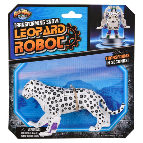 Snow Leopard Robot Action Figure