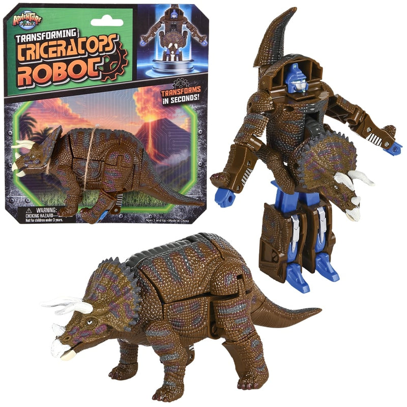 Triceratops Robot Action Figure