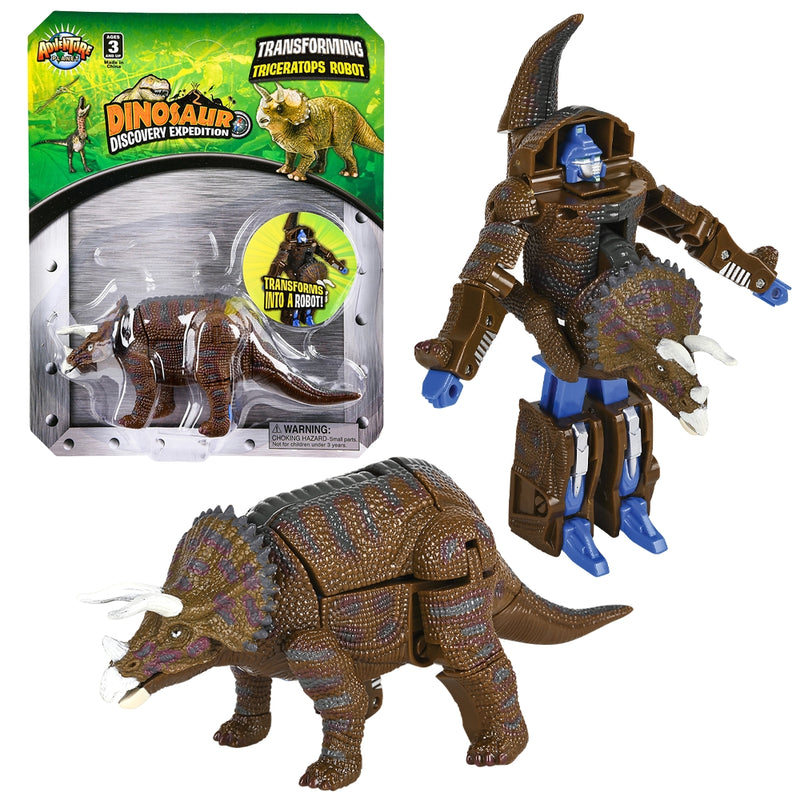 Triceratops Robot Action Figure