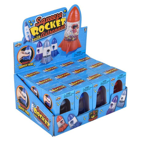 Squeeze Rocket With Astronaut (12 Ct)