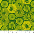 Cotton Print Indelible Ink Busy Citrus Fabric 44/45"