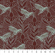 Cotton Print Indelible Ink Humming Patina 44/45" Fabric