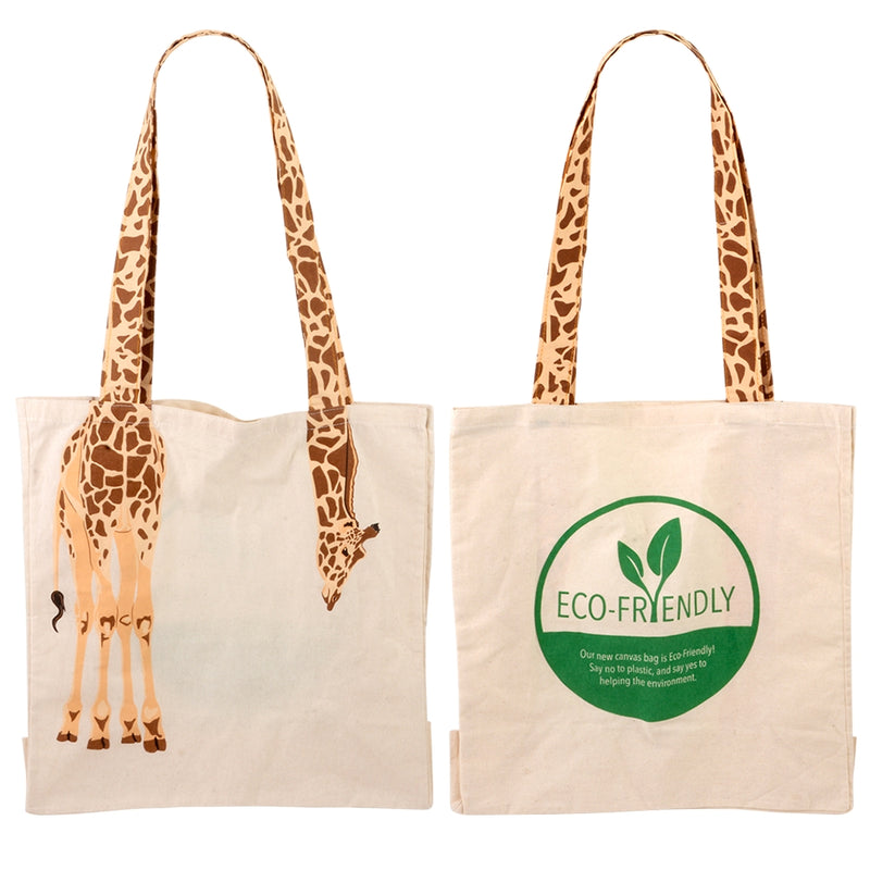 Canvas Bag Giraffe Tail Eco-Friendly 16"