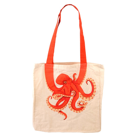 Canvas Bag Octopus Tail Eco-Friendly (16 in)