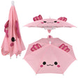 Axolotl Umbrella Hat