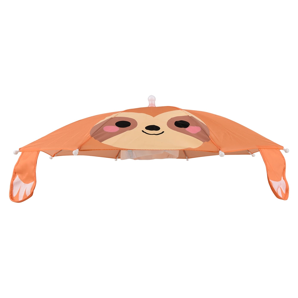Sloth Umbrella Hat