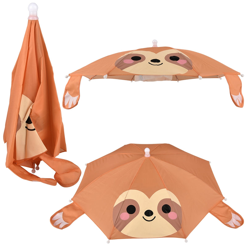 Sloth Umbrella Hat