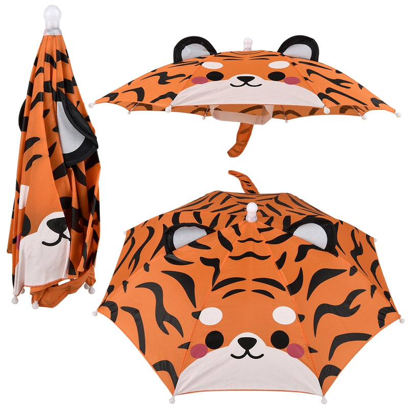 Tiger Umbrella Hat