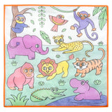 Zoo Washable Doodle Mat 19.5"