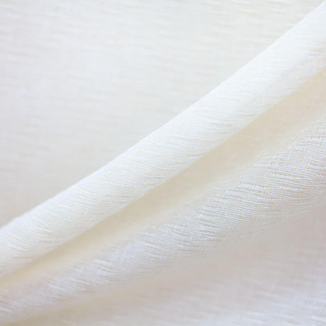 Anthony Fabric Sheer Polyester Fabric - Solid Textured Sheer, 118" Width (1 Yard)