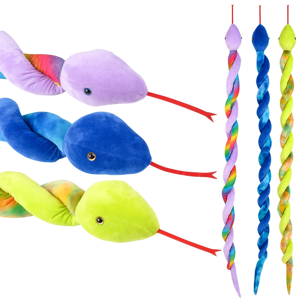 Plush Snake Assortment 67"