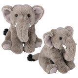 Plush African Elephant (1 PC)