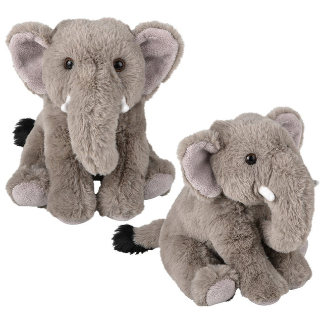 Plush African Elephant (1 PC)