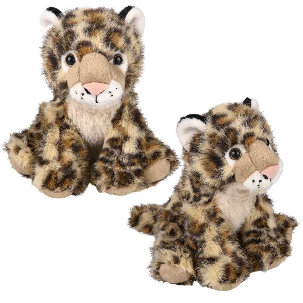 Leopard Plush 8" Animal Den