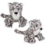 Snow Leopard Plush 8"