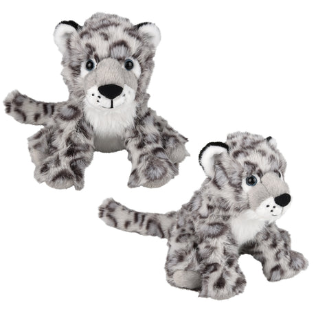 Snow Leopard Plush 8"