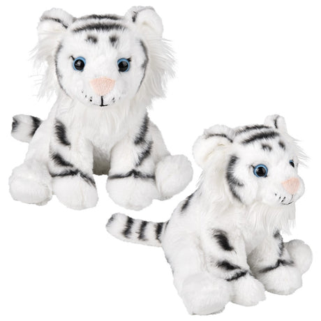 White Tiger Plush 8 in.