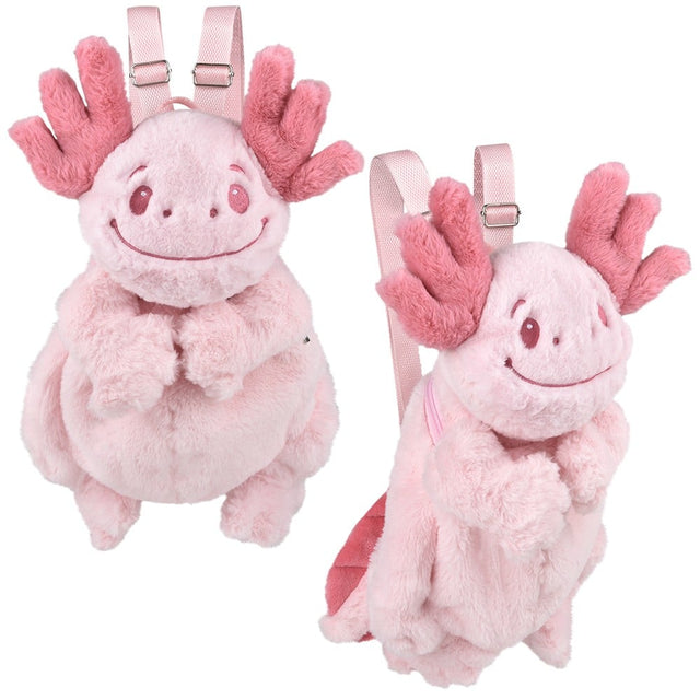 Axolotl Backpack Plush Backpack